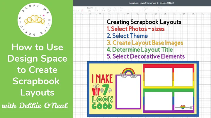 How To Use Design Space to Create Scrapbook Layouts