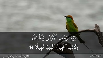الصفحة 574 سورة المزمل بصوت القارئ المهندس أحمد فايز الحراسيس