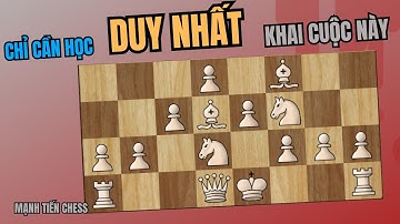 London System Khai Cuộc Cho Người Lười | Mạnh Tiến Chess