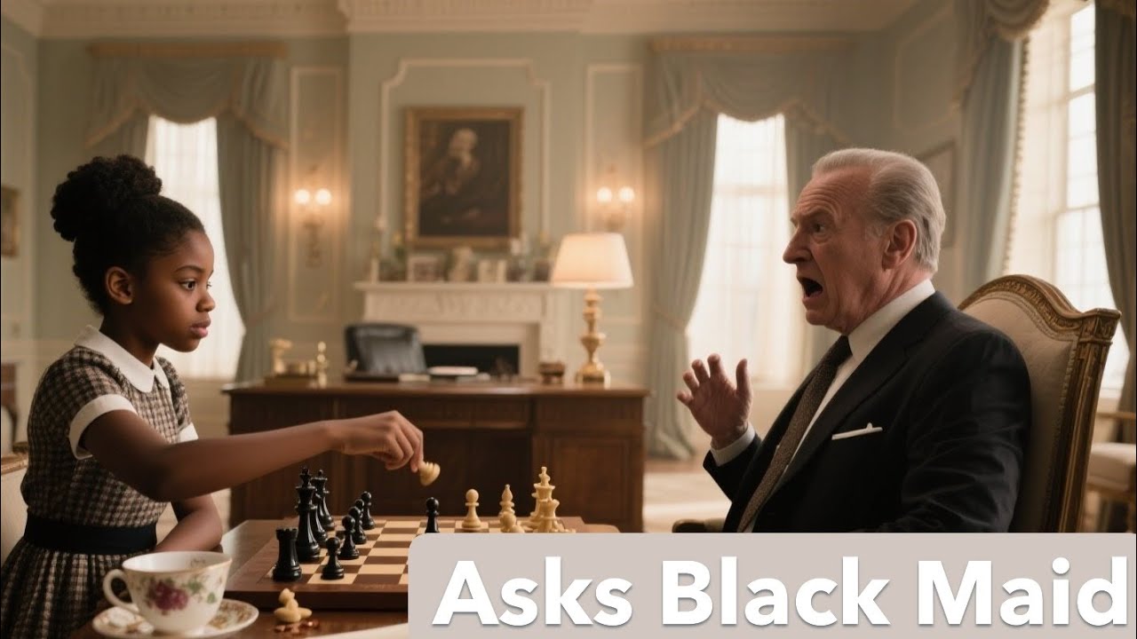 Billionaire Asks Black Maid’s Daughter to Play Chess for Fun — Doesn’t Know She’s a Genius