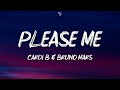 Cardi B & Bruno Mars - Please Me (Lyrics)