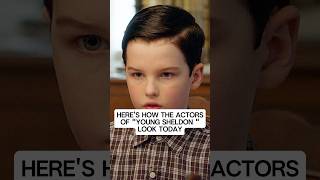 Here’s how the actors of “Young Sheldon “ look today .#shorts #celebrity #youngsheldon Net Worth