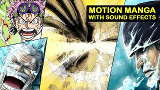 Garp & Koby VS Blackbeard Pirates | Motion Manga with SFX (FIXED)