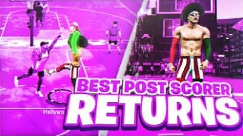 BEST POST SCORER BUILD IN NBA 2K20! UNSTOPPABLE FADE AWAY GREENS!