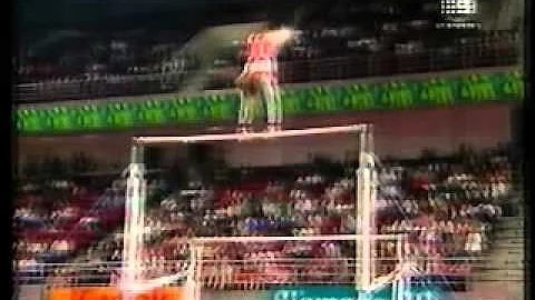 Melissa Wilcox 1998 Commonwealth Games Bars Team F...