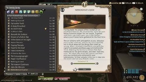 FINAL FANTASY XIV Shadowbringers 5.3 Final Story Cutscenes, Unending Journey  (SPOILER WARNING)