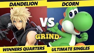 The Grind 114 Winners Quarters - Dandelion Cloud Vs. Dcorn Yoshi Smash Ultimate - Ssbu