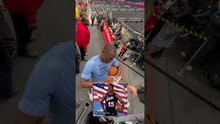 🏀 Meeting Bismack Biyombo of Memphis grizzlies #nbaplayer #memphisgrizzlies #nba