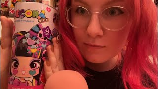 asmr opening a decora girz