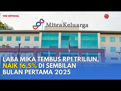 Laba MIKA Tembus Rp1 Triliun, Naik 16,5% di Sembilan Bulan Pertama 2025 | MILENOMICS