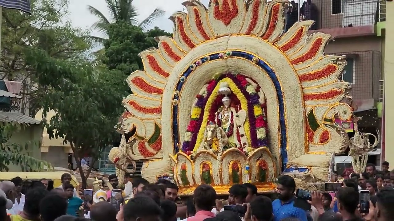 Maramma Devi Procession starts for Amruthhalli