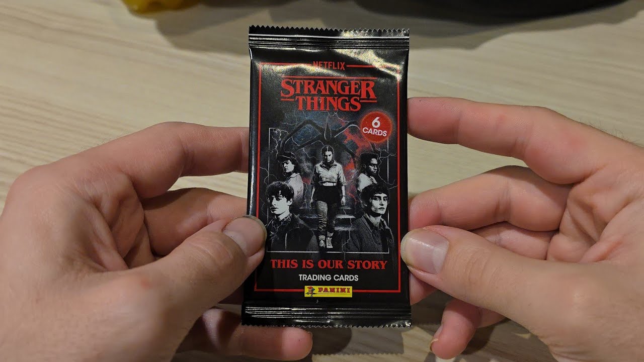 Stranger Things: This Is Our Story - Trading Cards Unboxing 4K