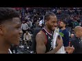 Anthony edwards is that funny he had kawhi leonard laughing 