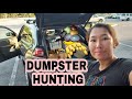 DUMPSTER DIVING WE TRAVEL MORE THAN  HOUR LOOKING FOR DUMPSTER WITH TREASURE