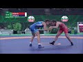 1/4 WW - 59 kg: M. GLODEK (POL) v. S. LIPATOVA (RUS)