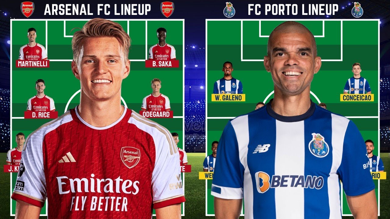 Arsenal FC Vs FC Porto Head To Head Predicted Lineup UEFA Champions League Round Of 16 2nd Leg