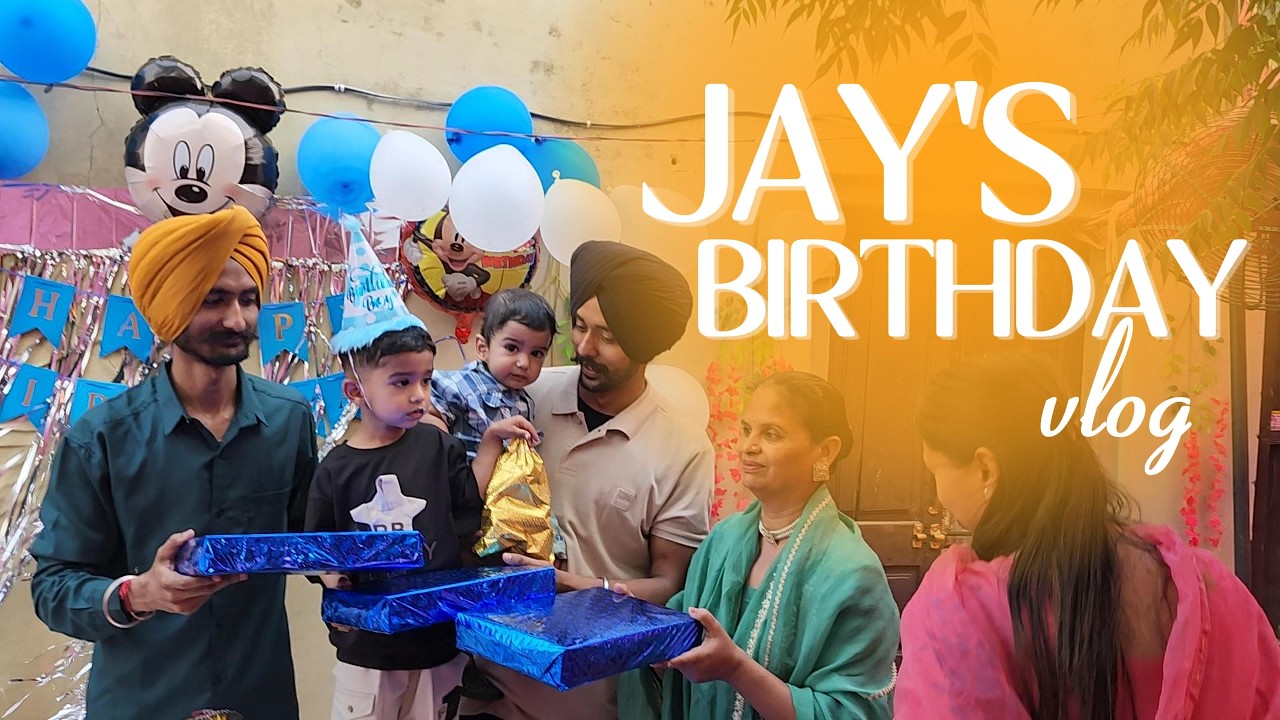 Surprise Mickey Mouse Cake for Jay’s Birthday! 🎂 | Birthday Celebration at Nani’s House 🎉