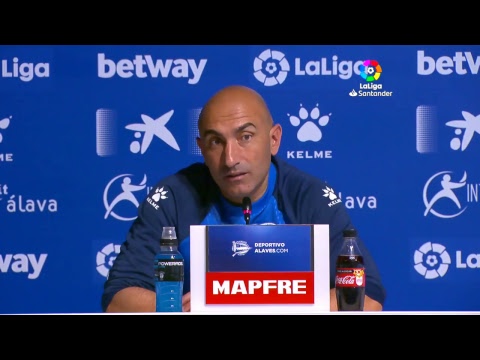 Rueda de prensa D. Alavés vs SD Huesca - Rueda de prensa D. Alavés vs SD Huesca