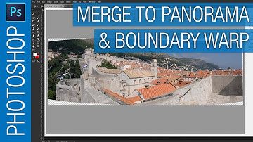 Photoshop Merge to Panorama & Boundary Warp - Creating fantastic panoramic photos