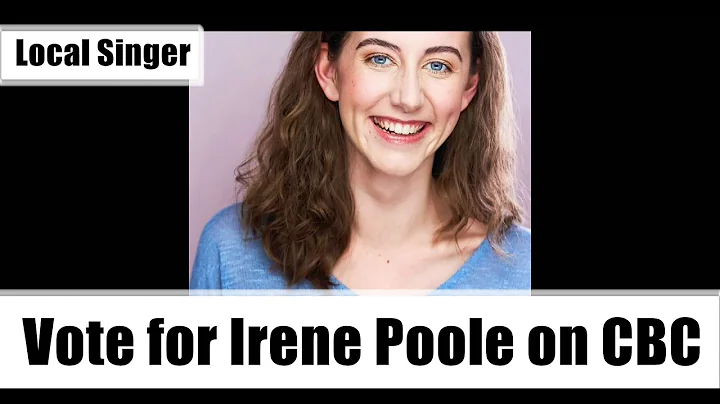 Irene Poole is a local singer and needs your Vote ...