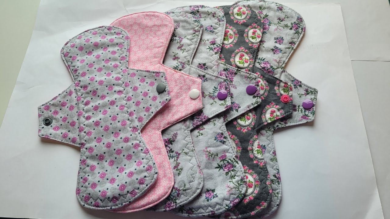 Wasbaar maandverband met PUL maken.