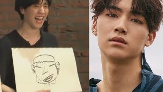 GOT7 drawing each other