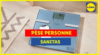 Pèse personne en vente jeudi 21/12 | SANITAS | Lidl France