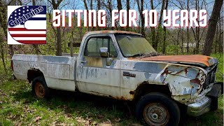 Abandoned First Gen Cummins Turbo Diesel SITTING for 10 Years! Will it RUN and DRIVE?