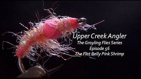 Grayling Flies Episode 56 Fatbelly Pink Shrimp