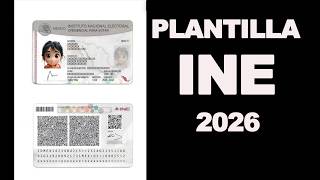 Career Overview PLANTILLA INE 2026, editable ACTUALIZADA.