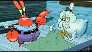 Mr Krabs Doesnt Want Squidward Sleeping On The Job
