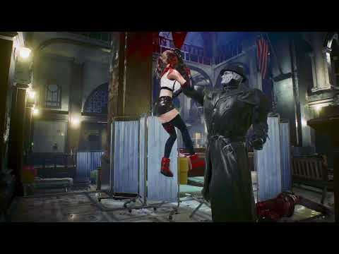 Resident Evil 2 Mod Claire Tifa Costume Ryona