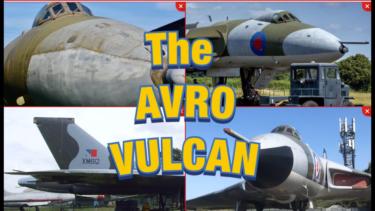 Surviving Avro Vulcans - full airframes and cockpits