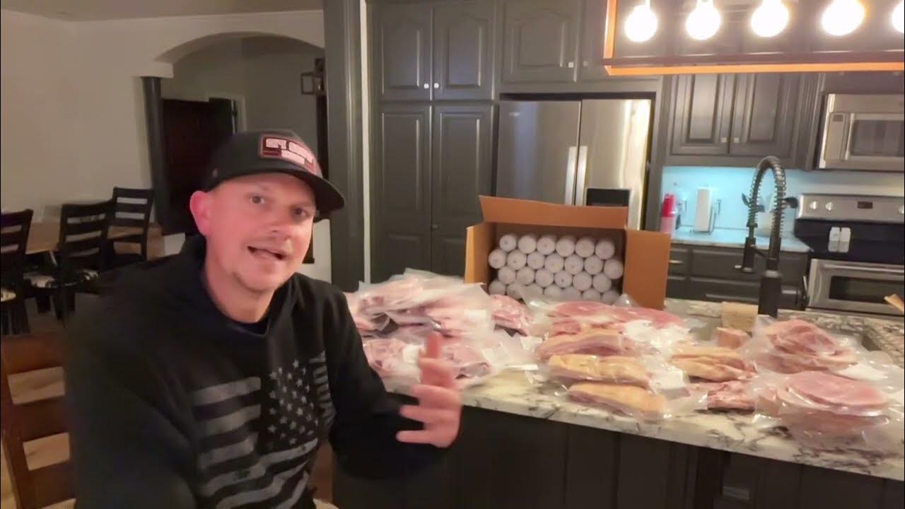 How much meat do you get from a whole hog? Will a whole hog for in my