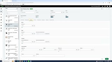 Sage Distribution and Manufacturing Operations (SDMO) - Manufacturing Features