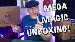 Unboxing $5000 of Magic! Close-up,  Stage, Parlor, Cards, Accessories and Books