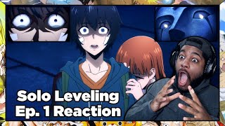 WTF DID JINWOO JUST SIGN UP FOR??? | Solo Leveling Episode 1 Reaction