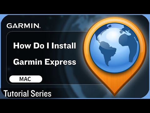 Tutorial - How Do I Install Garmin Express – MAC
