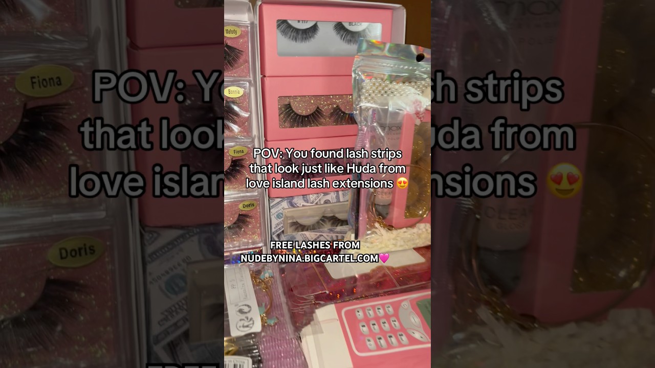 Free lashes on every clothing order on our website🩷 