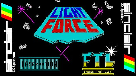 LIGHT FORCE (1986) Walkthrough, ZX Spectrum