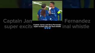 ENZO FERNANDEZ slap 😱 REECE JAMES after final whistle against Betis #football #chelsea #cfc
