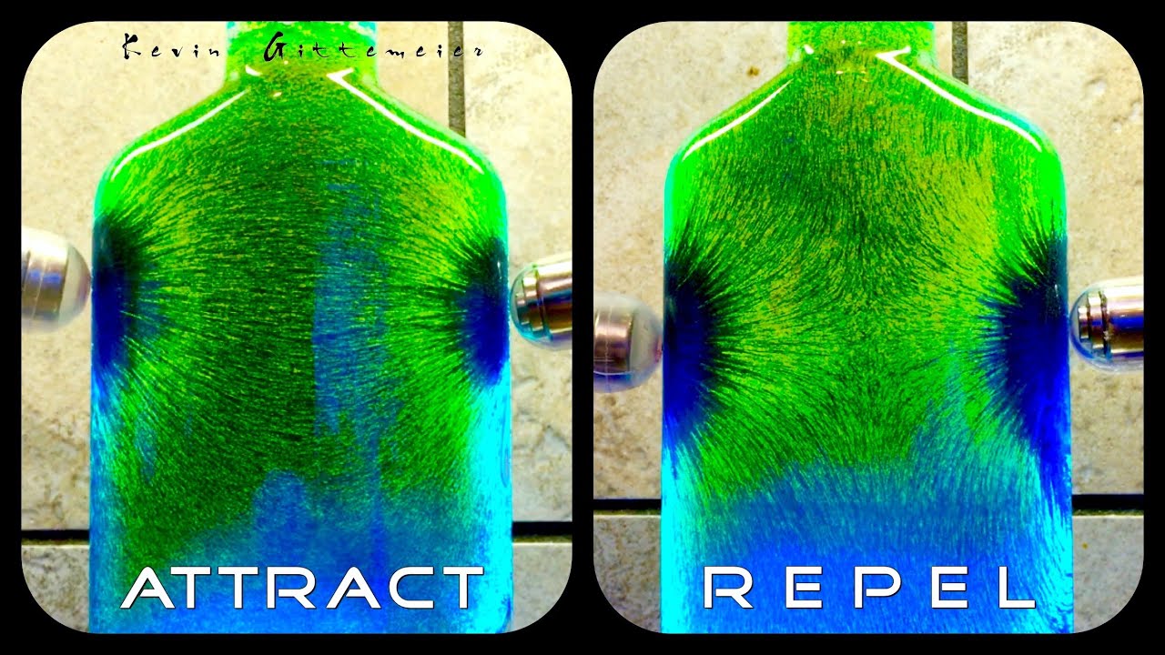 Skoleuddannelse fløjte radium Magnet Field Lines: Attract & Repel - YouTube