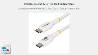 How To Fix Lenovo Docking Station Not Working With Dell Laptop – USB-C Compatibility & Driver Fix
