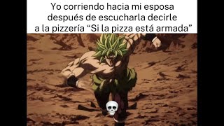 Yo corriendo hacia mi esposa
