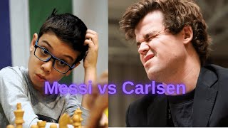 10-Year-Old Messi of Chess Faustino Defeats Carlsen in 38 Seconds!