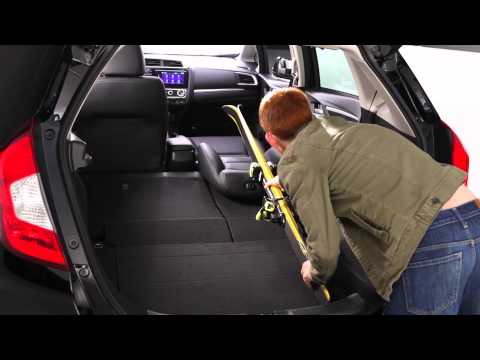 2015 Honda Jazz Fit Interior Cargo Space Youtube