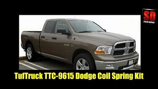 Tuftruck TTC 9615 Dodge Coil Spring Kit Explanation via SDTrucksprings.com by sdtrucksprings 2,691 views 9 years ago 2 minutes, 36 seconds