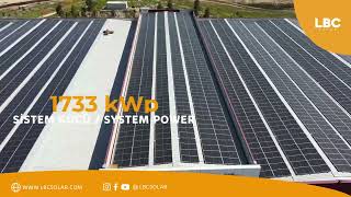 Termosan Çeli̇k Ile 1733 Kwp Gücündeki Projemiz Lbc Solar Kalitesiyle Başarıyla Tamamlanmıştır.