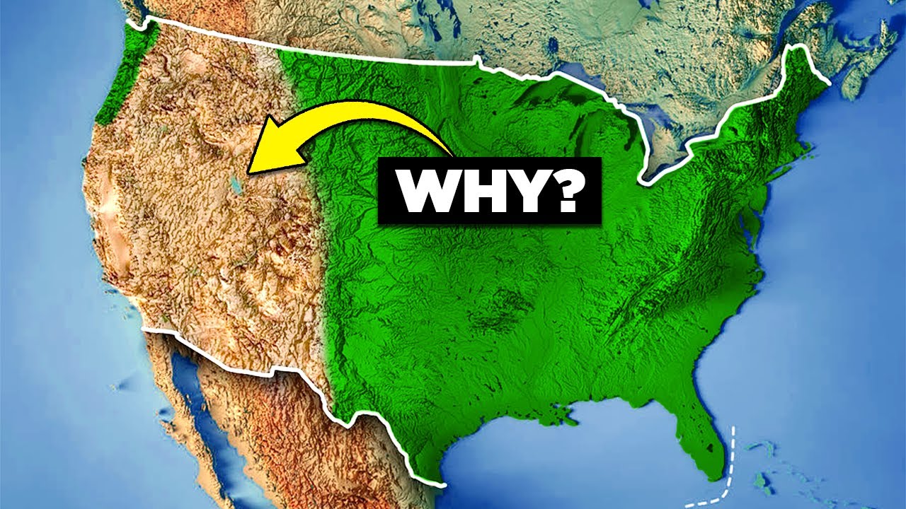 Por Que Os EUA Têm Desertos No Oeste E Florestas No Leste?