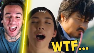 First Time Reaction to Japanese Commercials (Long Long Man)